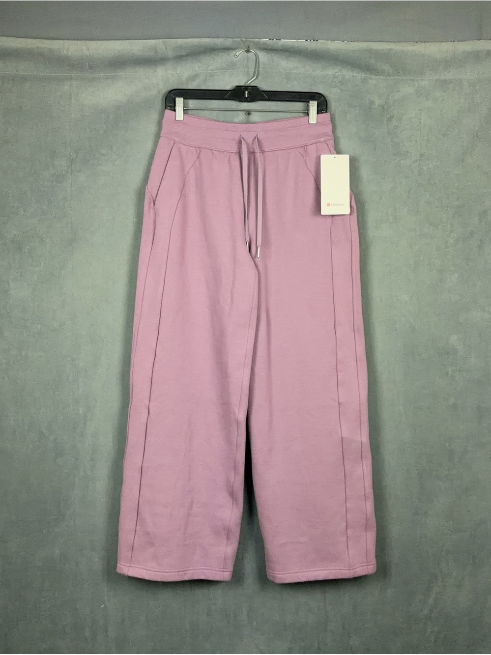 Lululemon Scuba Mid-Rise Wide-Leg Pant Regular Lavender Lux Size Medium NWT
